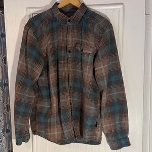 Patagonia Fjord Flannel - Size Large - Light weight - Organic Cotton